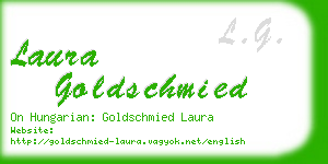 laura goldschmied business card